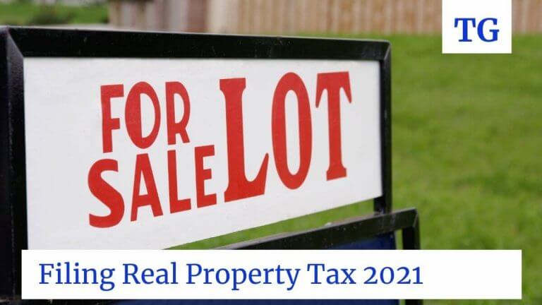 lot for sale advertisement for real property