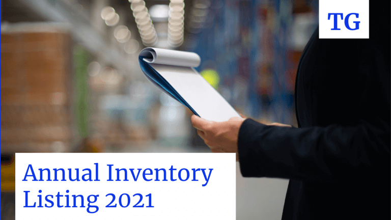 Annual Inventory Report Of Government Property