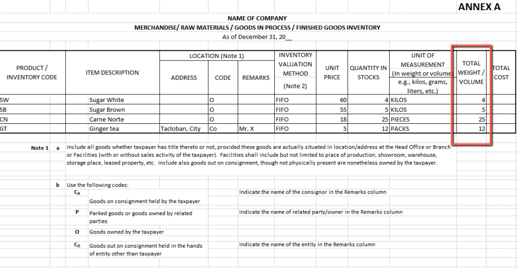 how-to-do-annual-inventory-listing-bir-2022-taxguro