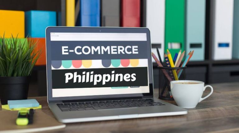 showing a laptop with ecommerce companies philippines