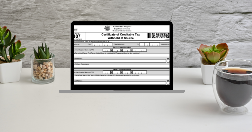 2307 BIR Form: Definition And Step-by-Step Guide | TAXGURO