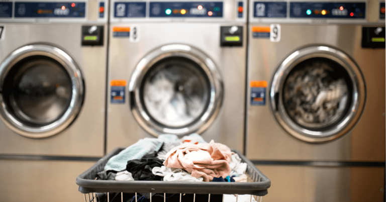 laundry equipments in a laundry business in the Philippines